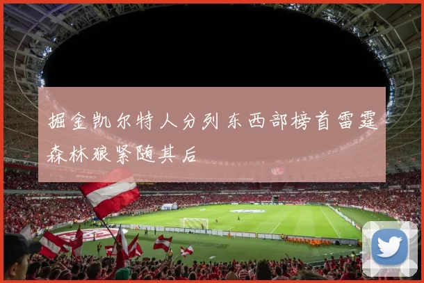 掘金凯尔特人分列东西部榜首雷霆森林狼紧随其后