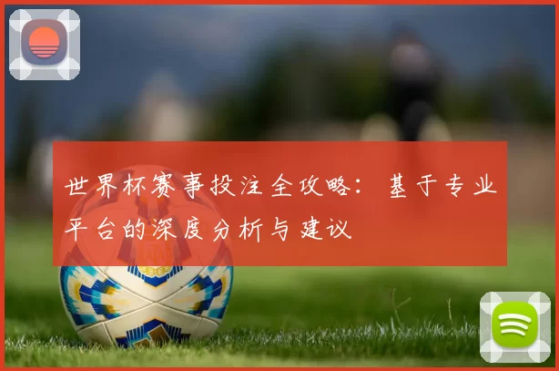 世界杯赛事投注全攻略:基于专业平台的深度分析与建议
