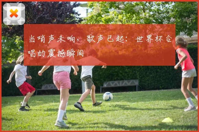 当哨声未响，歌声已起：世界杯合唱的震撼瞬间